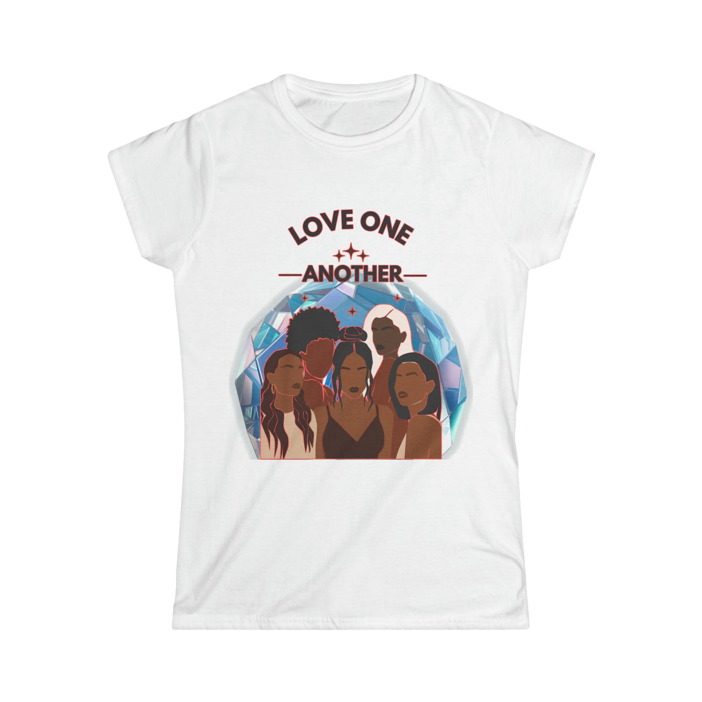 Women Uplifting Women Love One Another Sisterhood Support Softstyle Tee