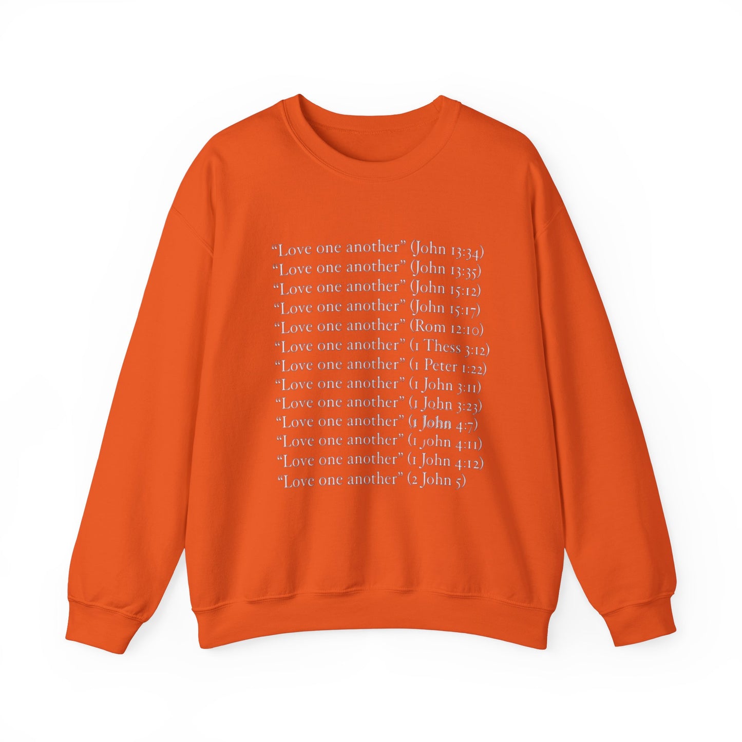 Love One Another Unisex Heavy Blend™ Crewneck Sweatshirt