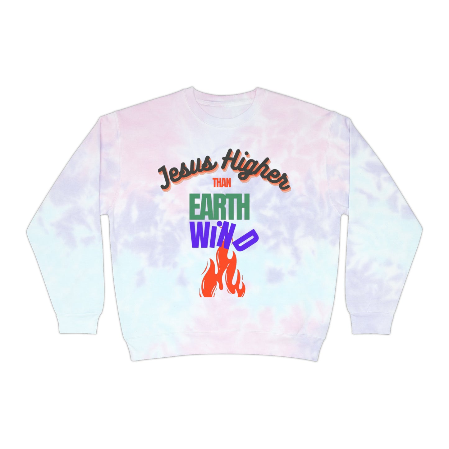 Earth Wind & Fire Unisex Tie-Dye Sweatshirt