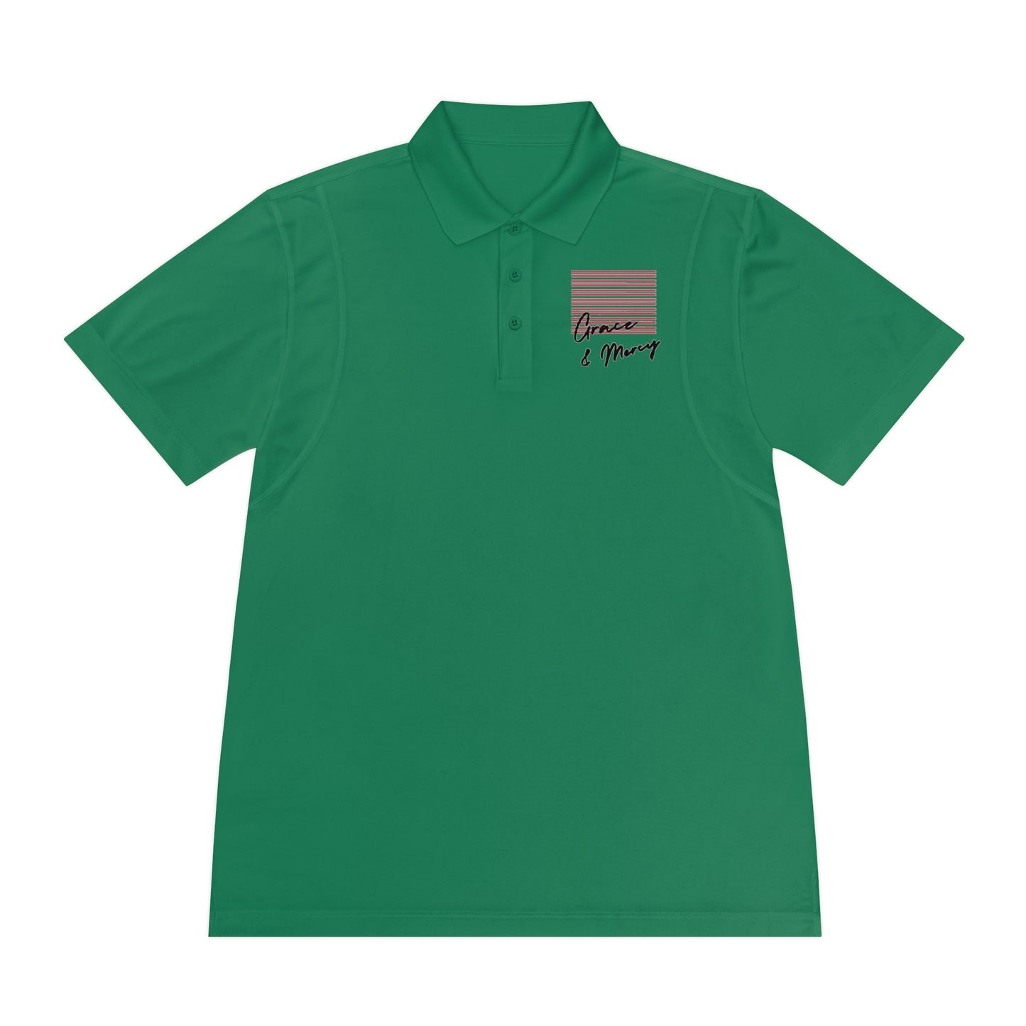 Grace & Mercy Men's Sport Polo Shirt