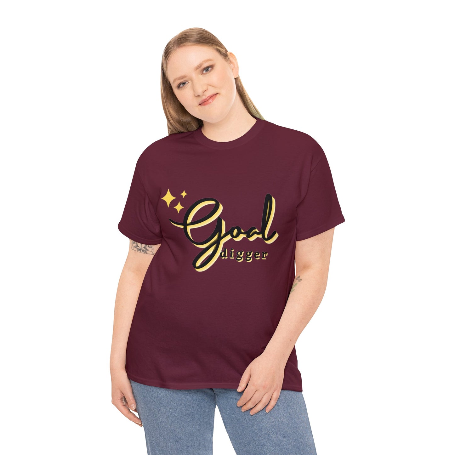 Goal Digger Unisex Heavy Cotton Tee