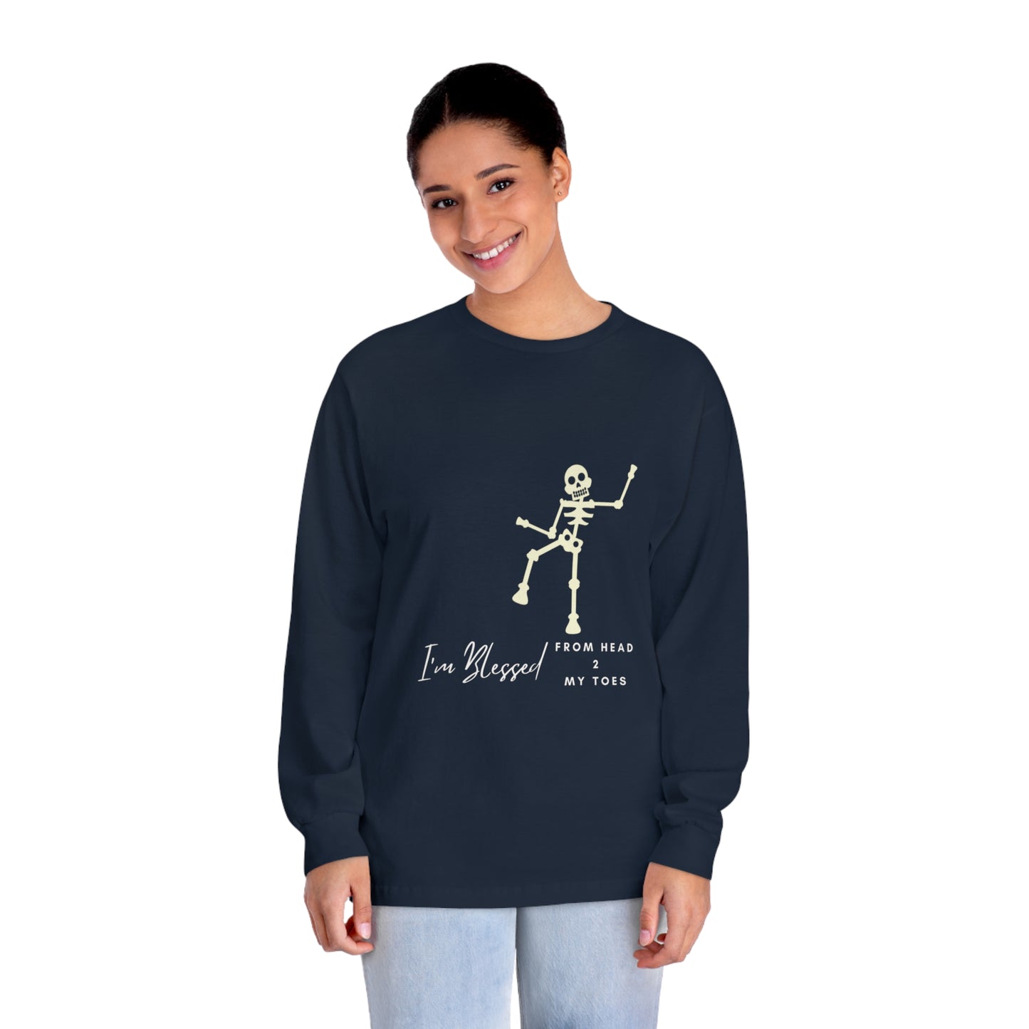 Blessed Head 2 My Toes Unisex Classic Long Sleeve T-Shirt