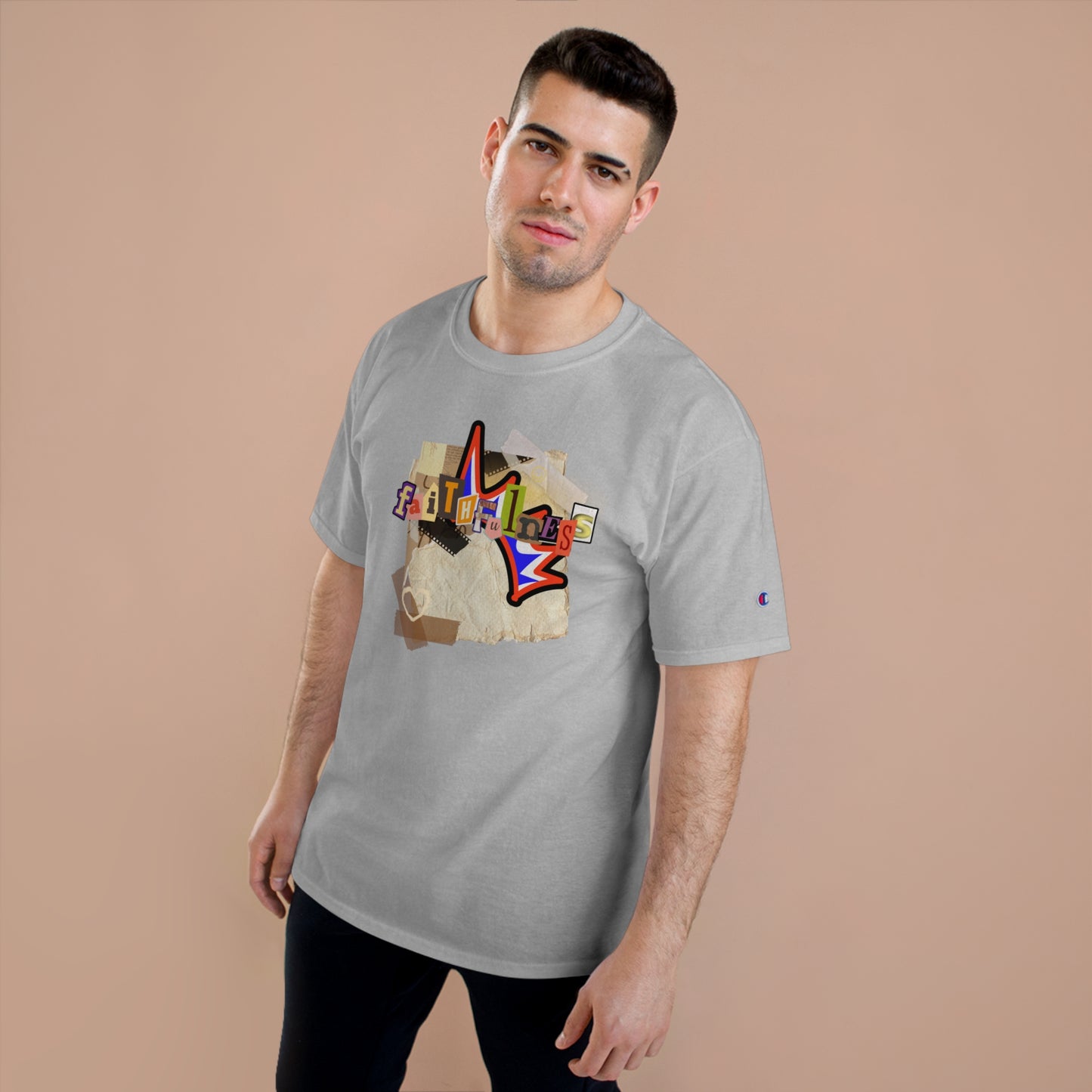 Champion "Faithfulness" T-Shirt – A Unique Faith-Based Design