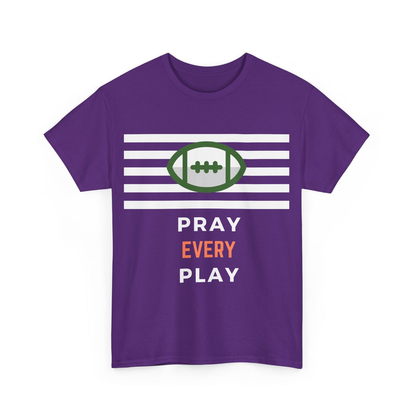 Pray Every Play Unisex Heavy Cotton Tee