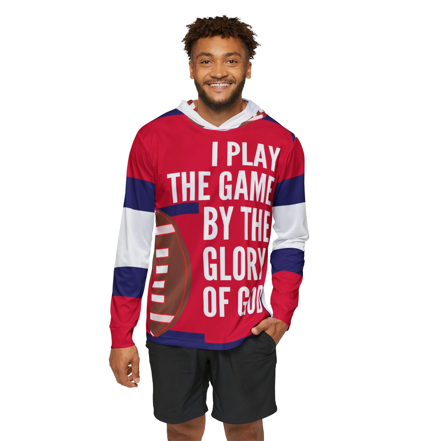 Glory of God Men's Sports Warmup Hoodie