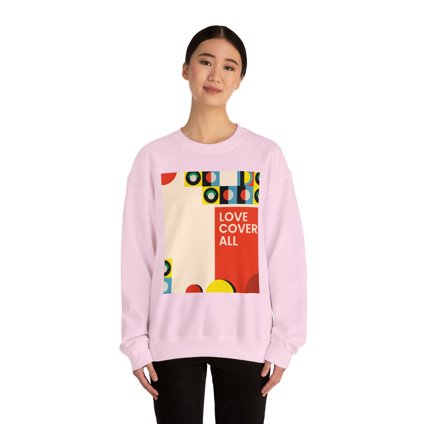 Love Covers All Unisex Heavy Blend™ Crewneck Sweatshirt