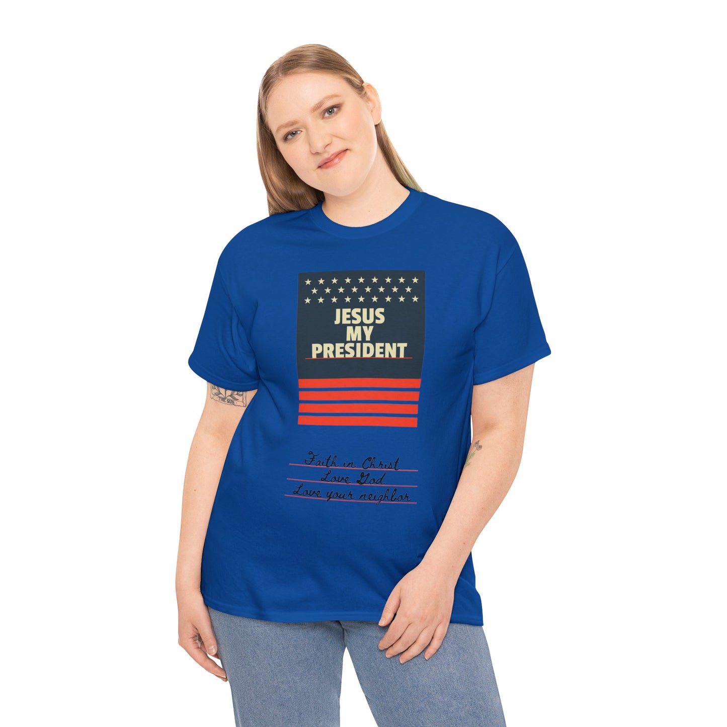 Jesus My President Tee: Affordable Faithwear for All