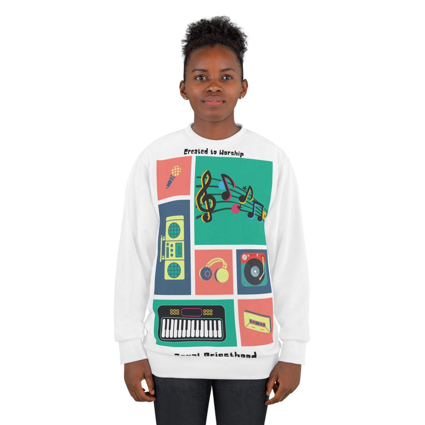 Created to Worship Unisex Sweatshirt