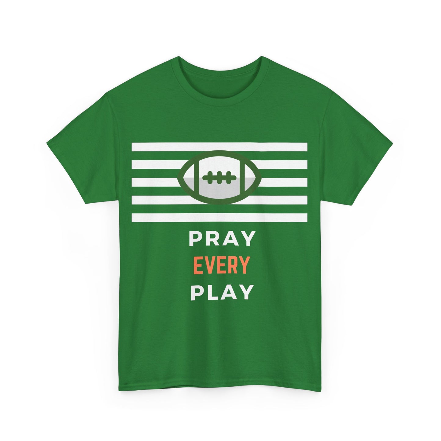 Pray Every Play Unisex Heavy Cotton Tee