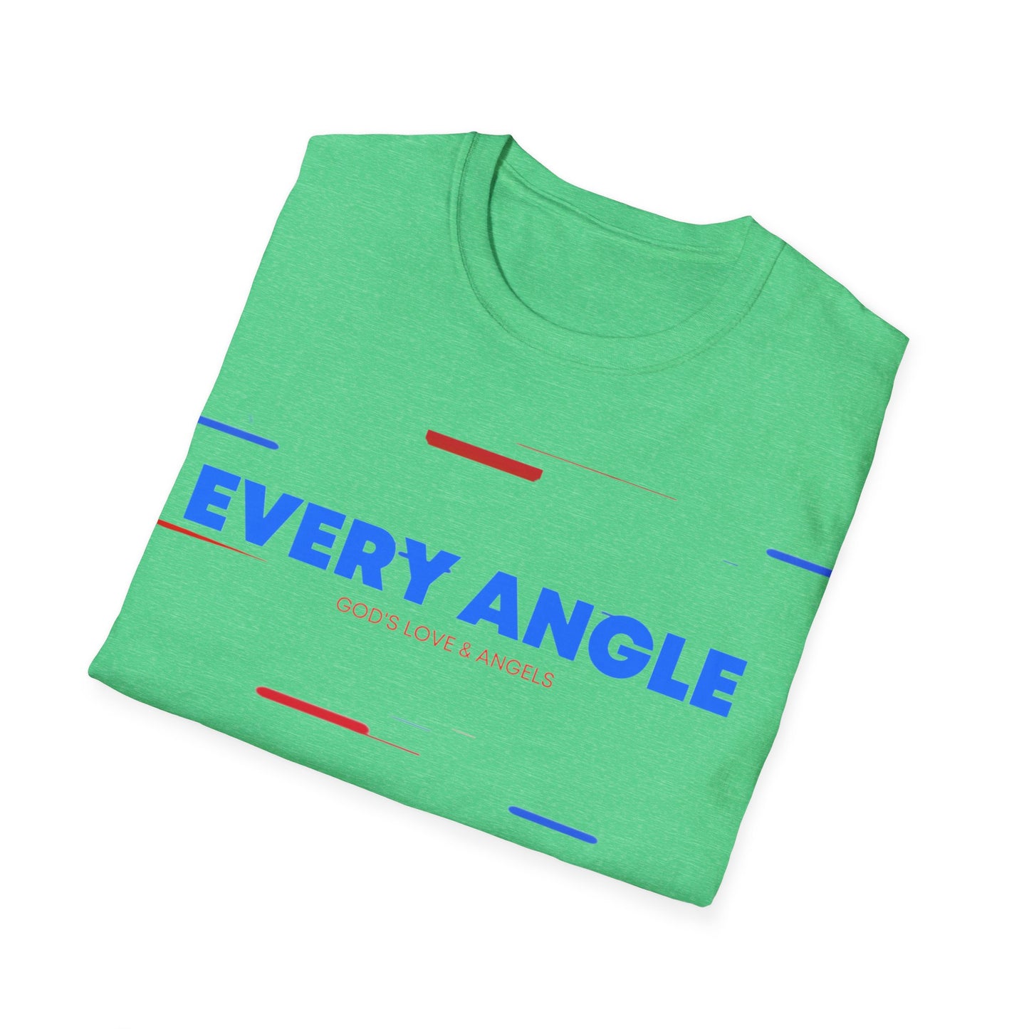 Every Angle God's Love and Angels Unisex Softstyle T-Shirt