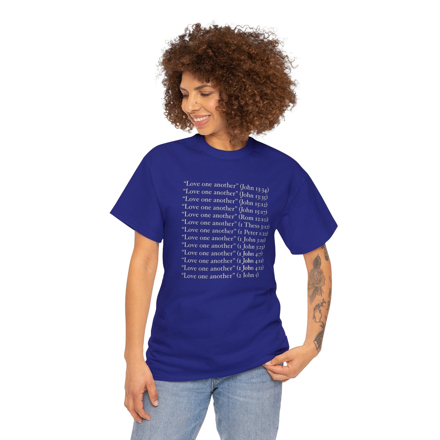 Love One Another Unisex Heavy Cotton Tee