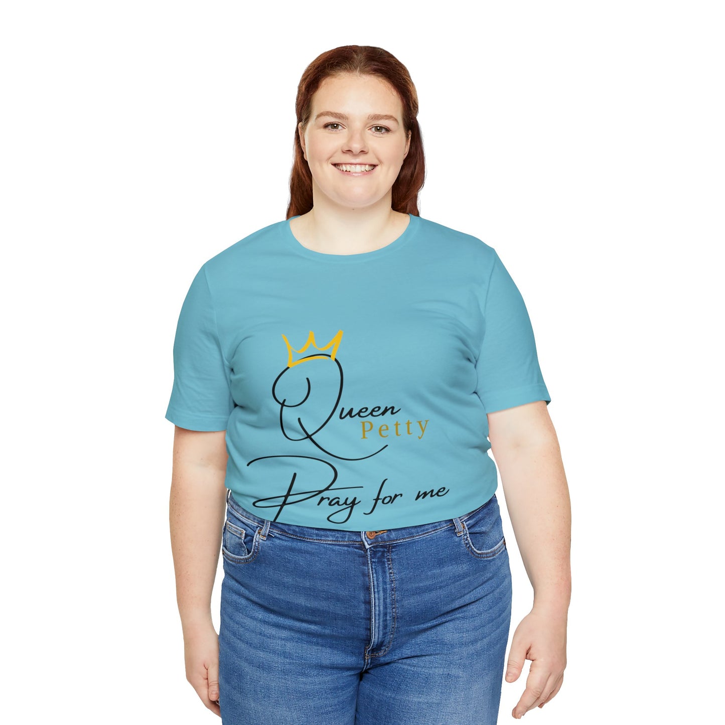 Pray for Queen Petty Unisex Jersey Short Sleeve Tee