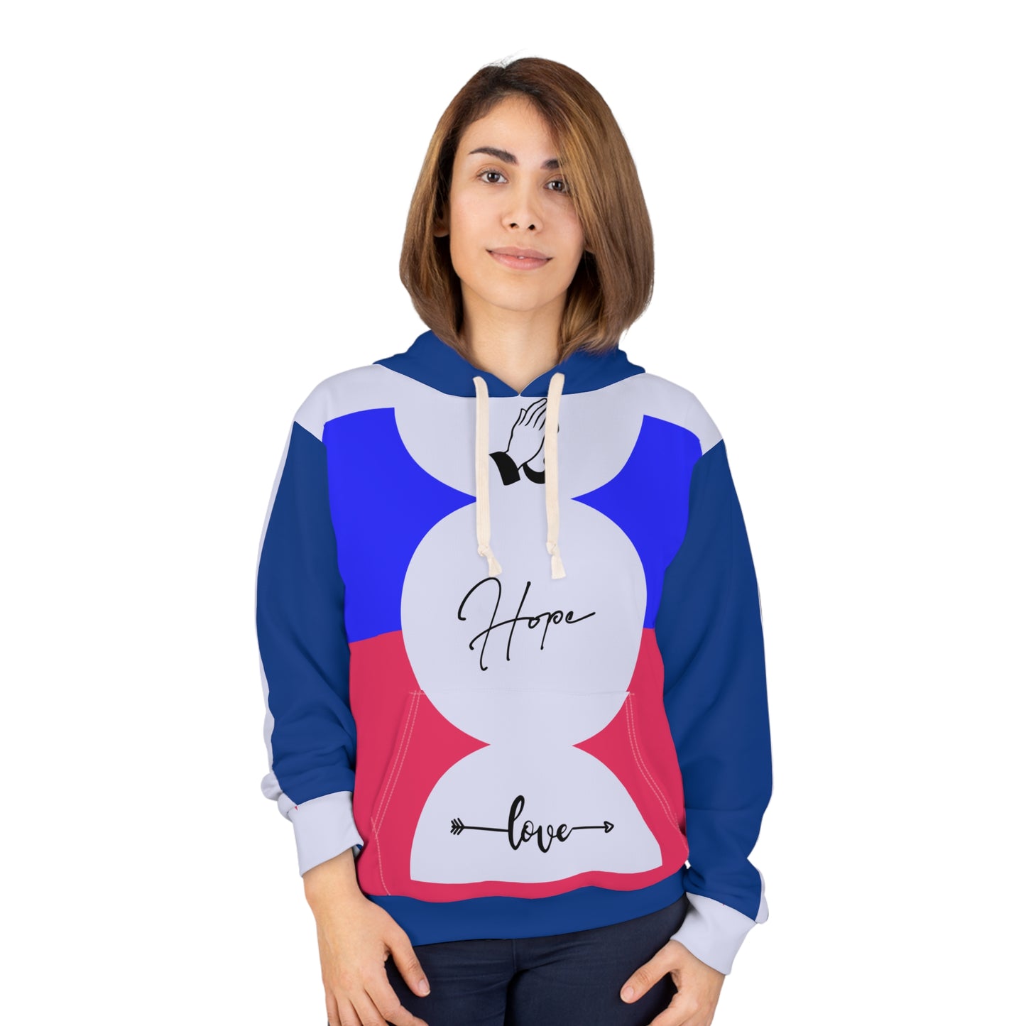 Faith Hope Love Unisex Pullover Hoodie