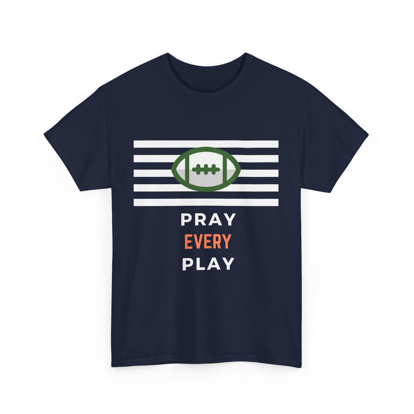 Pray Every Play Unisex Heavy Cotton Tee