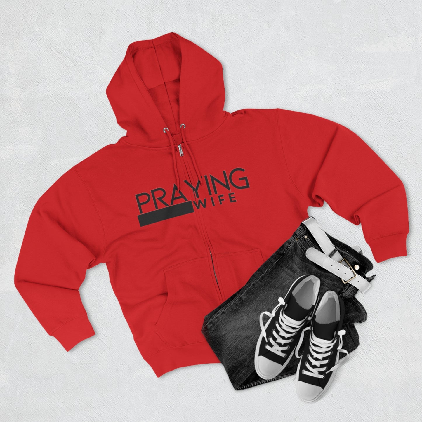 Praying Wife Unisex Pullover Hoodie