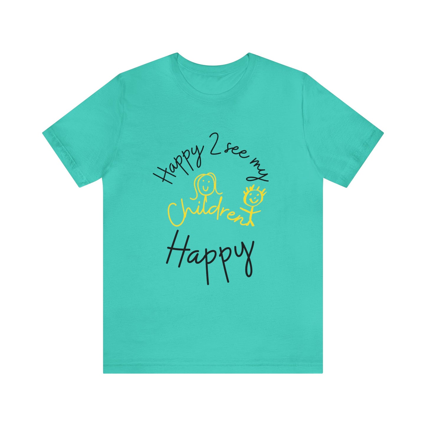 Happy Unisex Jersey Short Sleeve Tee