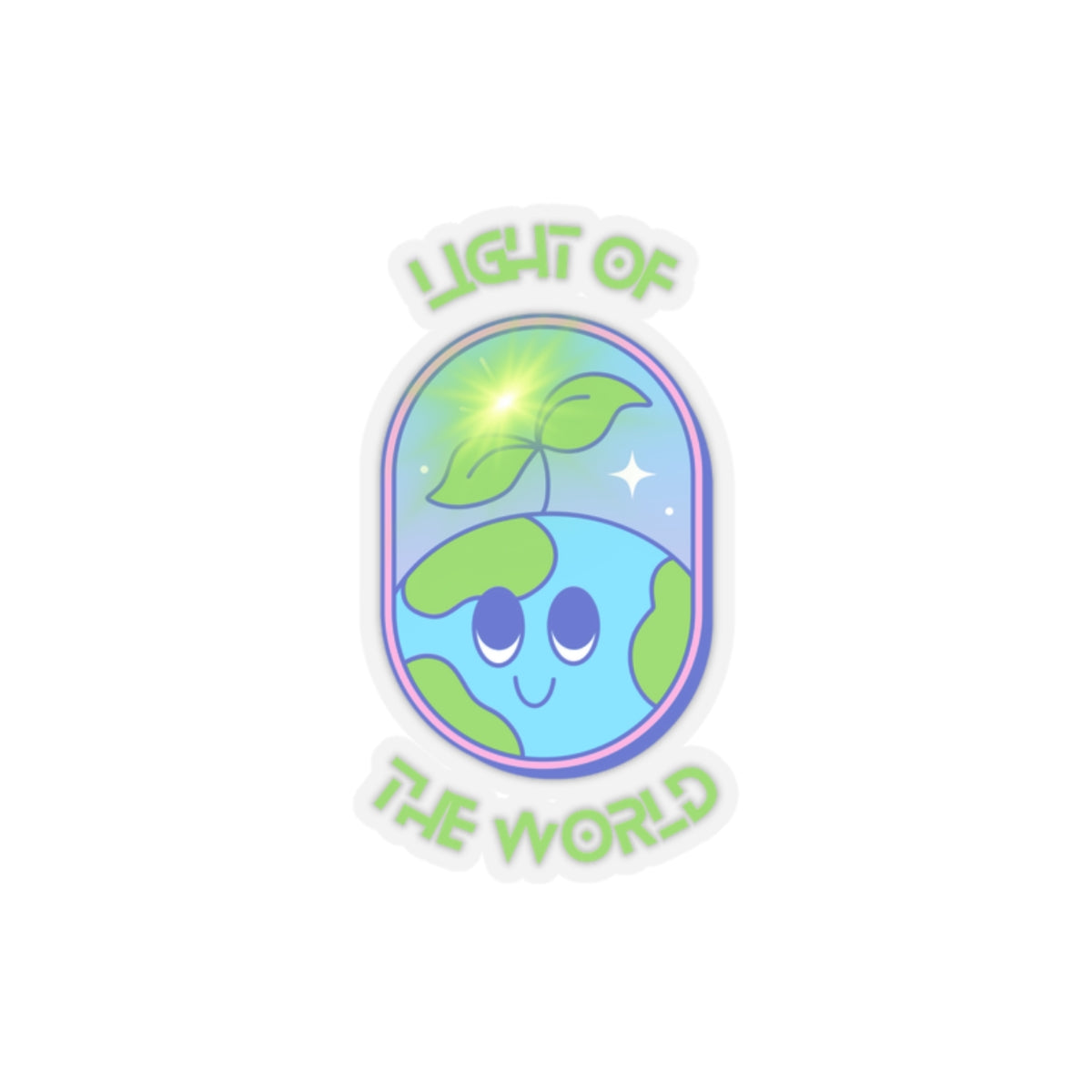 Light of The World Kiss-Cut Stickers