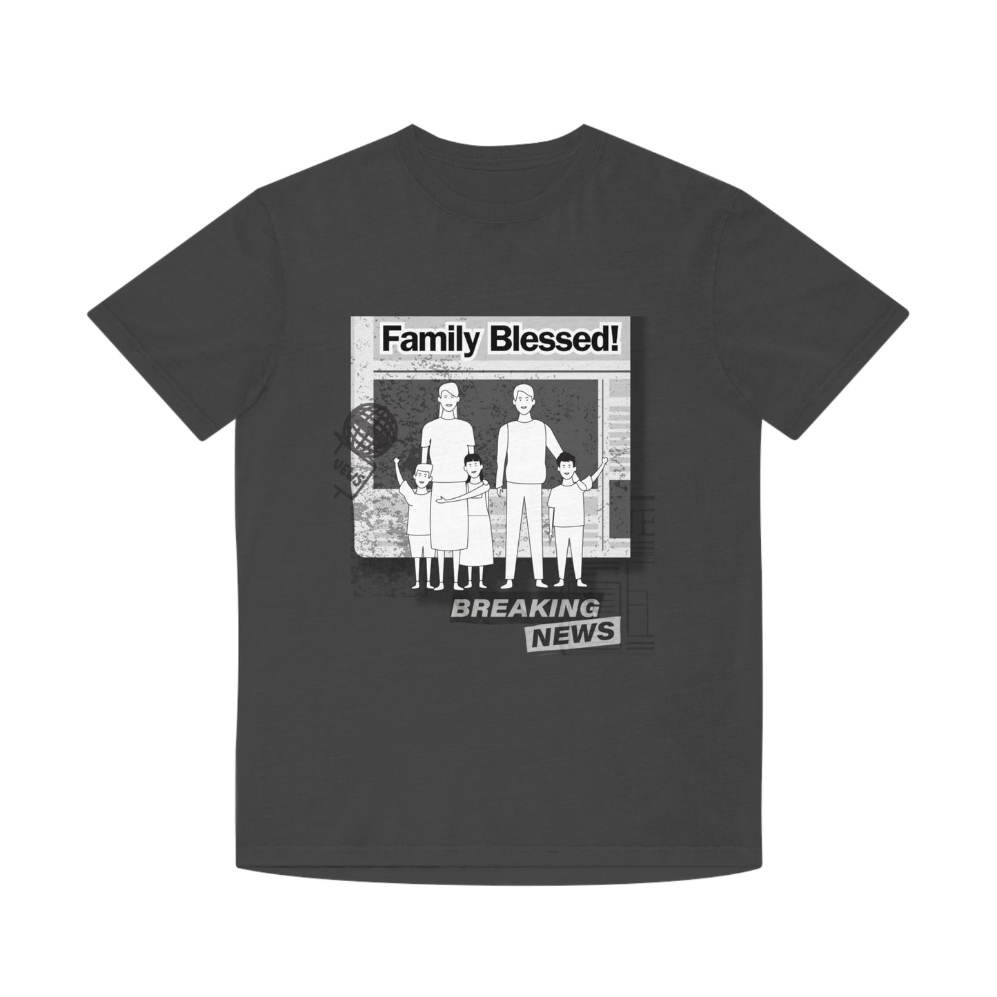 Breaking News: Exclusive Family Blessed Unisex T-Shirt Unveiled!