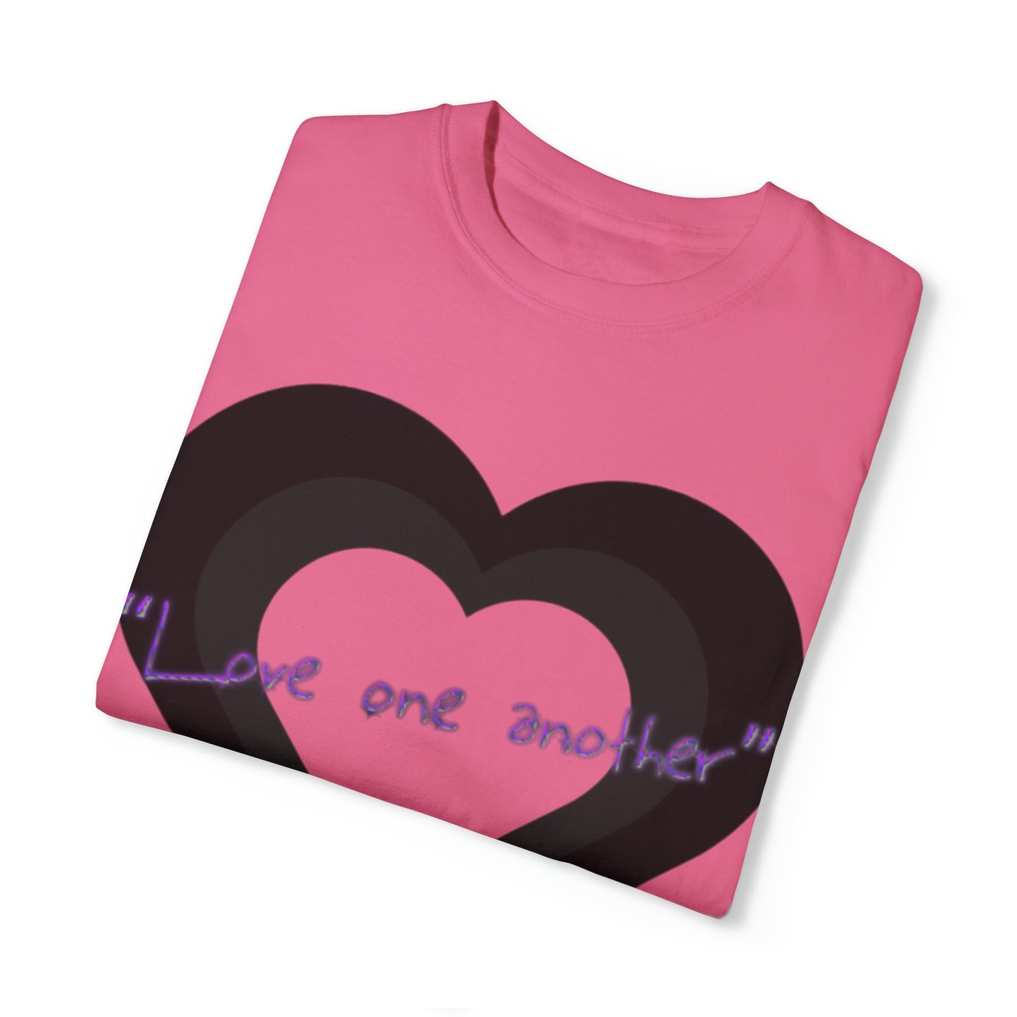 Love One Another Unisex Garment-Dyed T-shirt