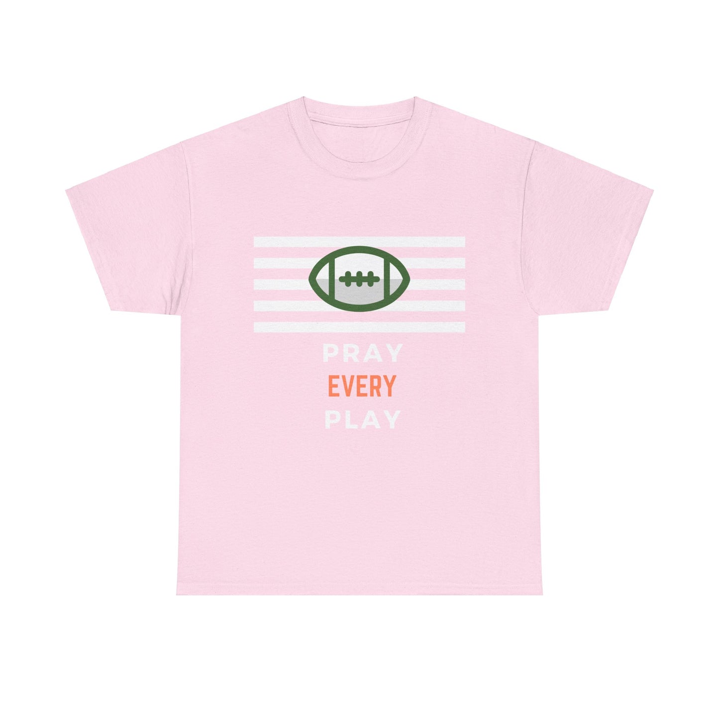 Pray Every Play Unisex Heavy Cotton Tee