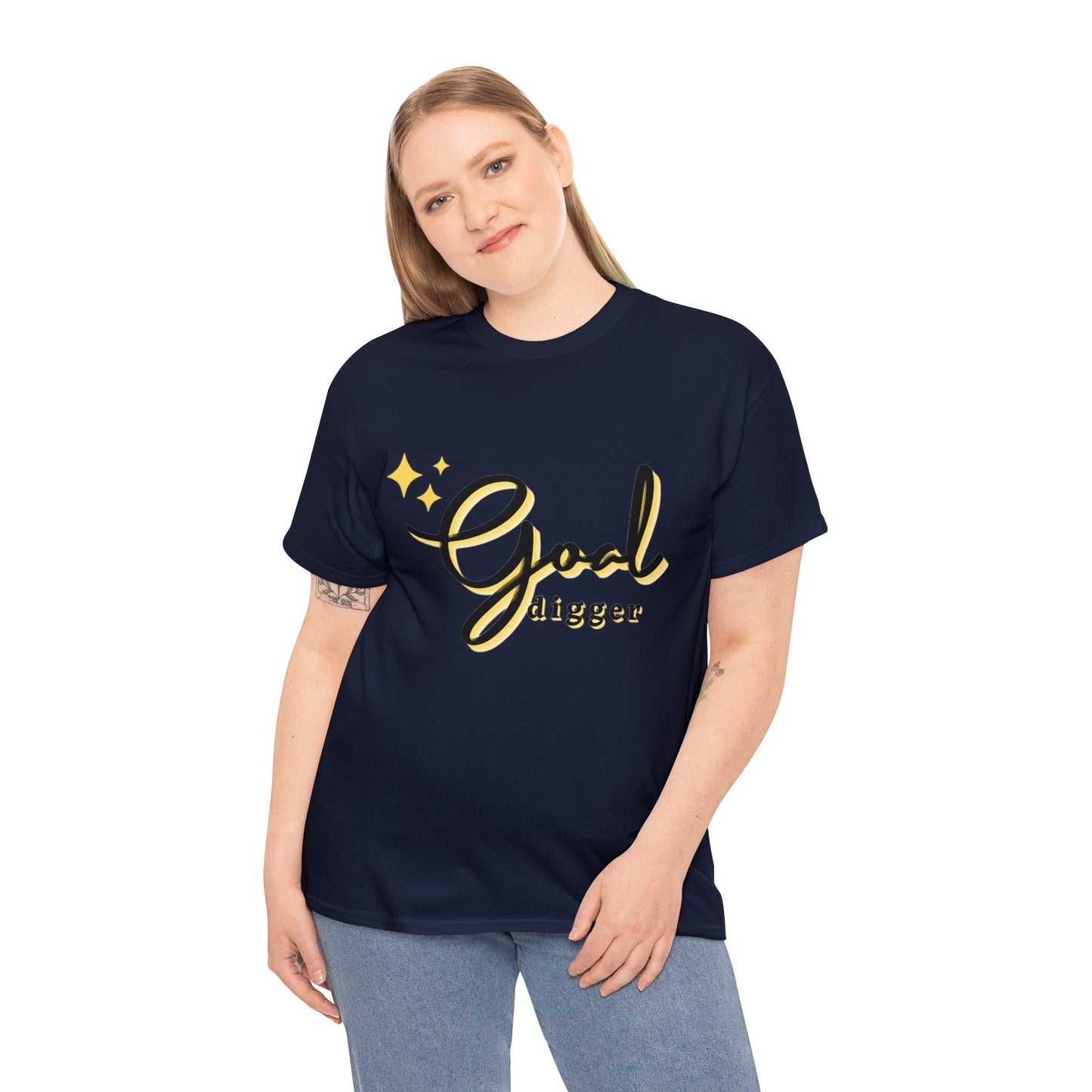 Goal Digger Unisex Heavy Cotton Tee