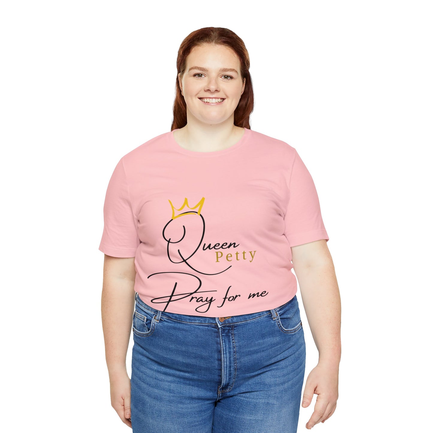 Pray for Queen Petty Unisex Jersey Short Sleeve Tee