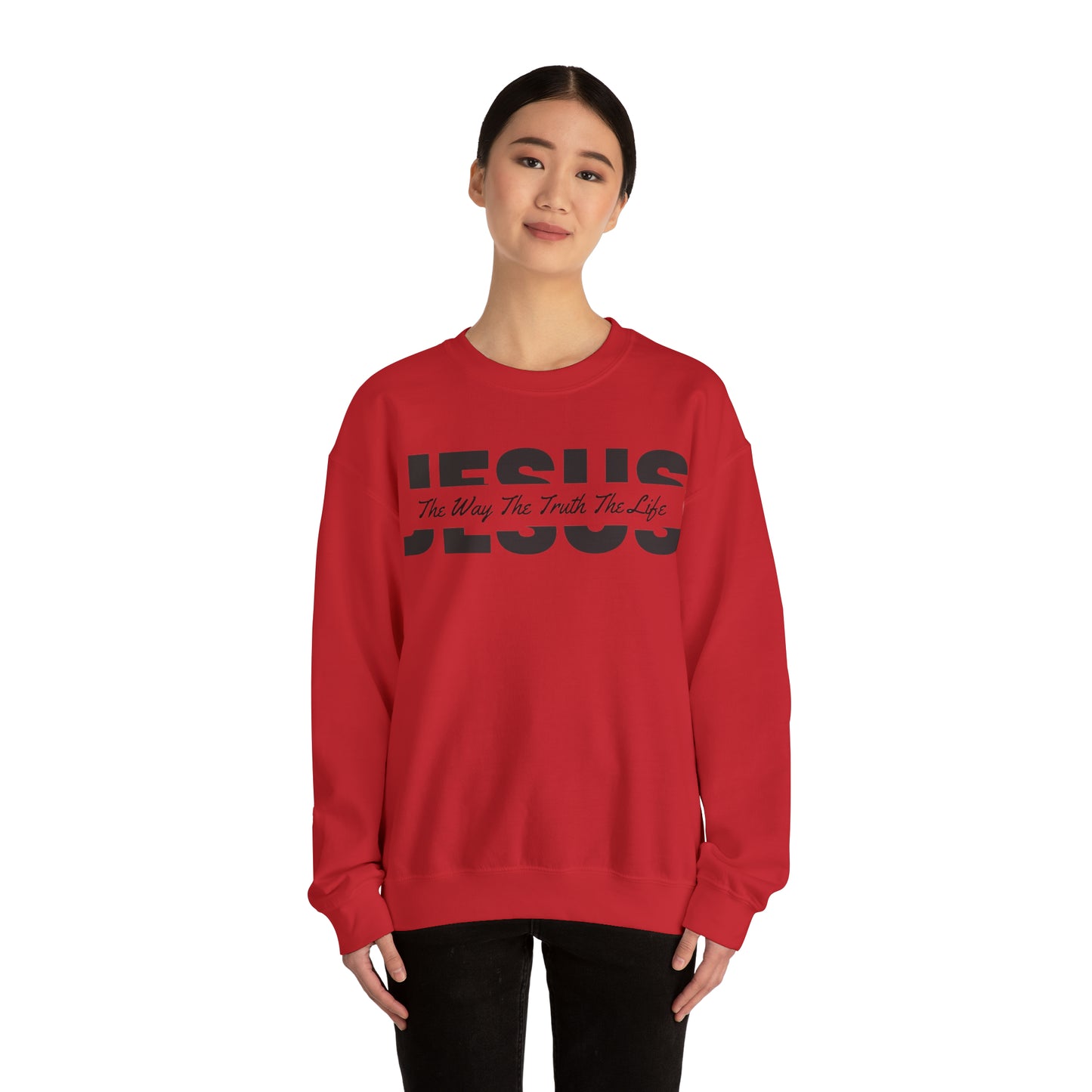 JESUS Unisex Heavy Blend™ Crewneck Sweatshirt