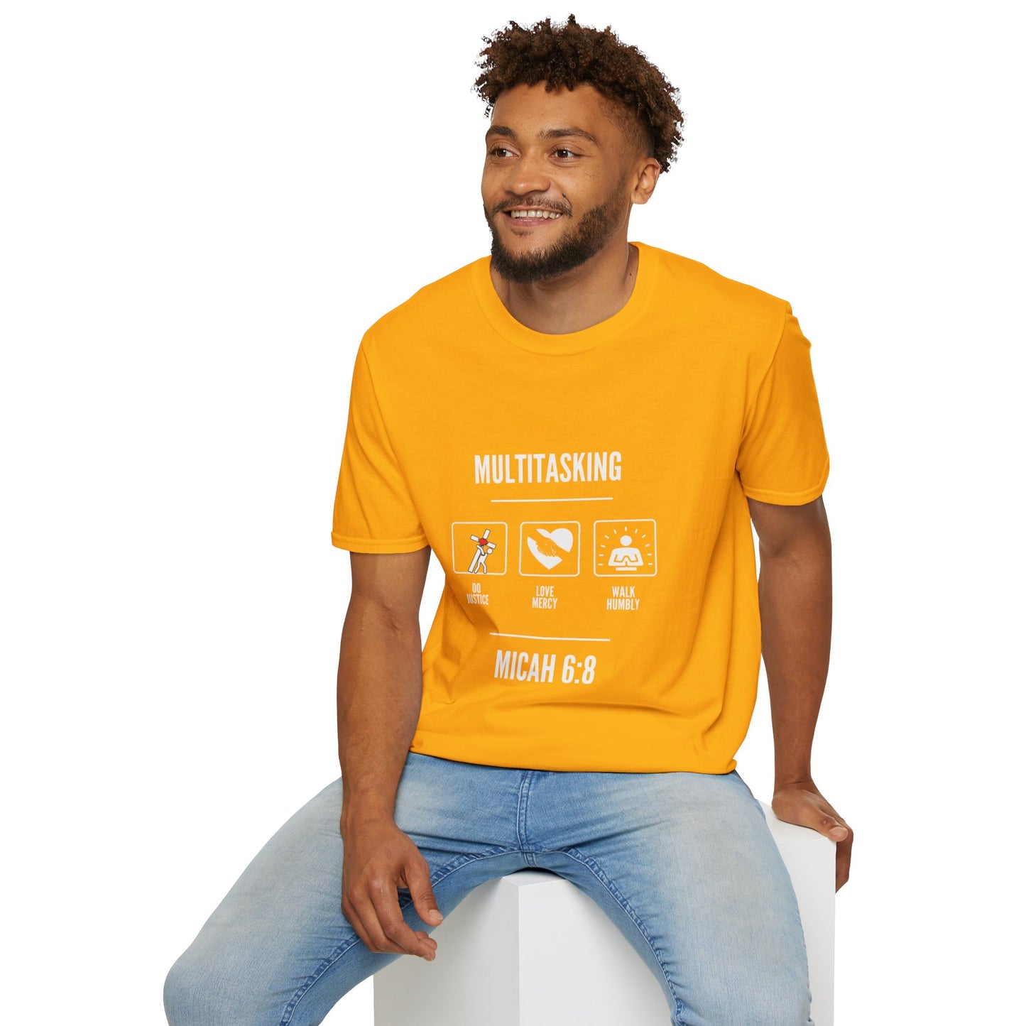 Multitasking Unisex Softstyle T-Shirt