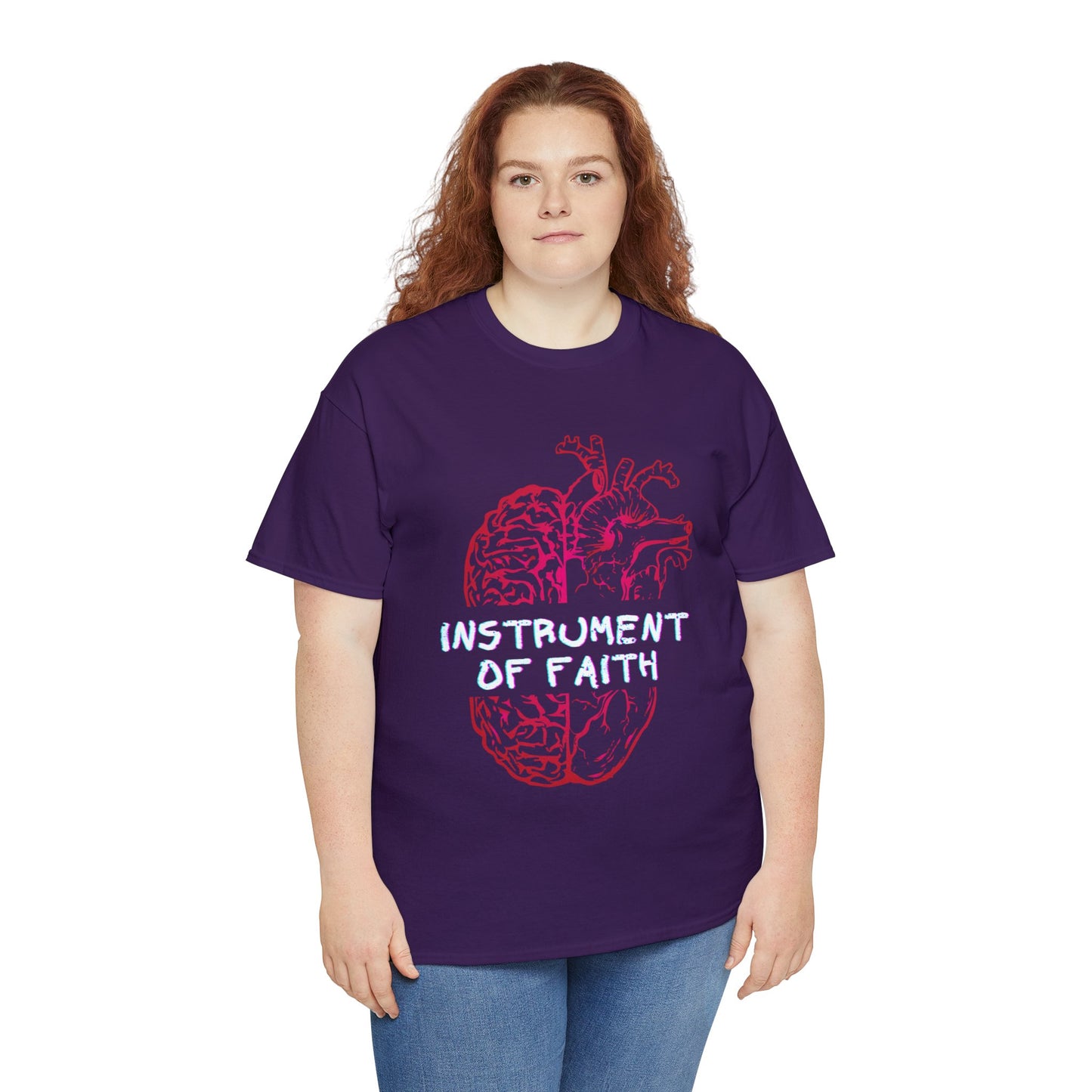 Instrument of Faith Unisex Heavy Cotton Tee