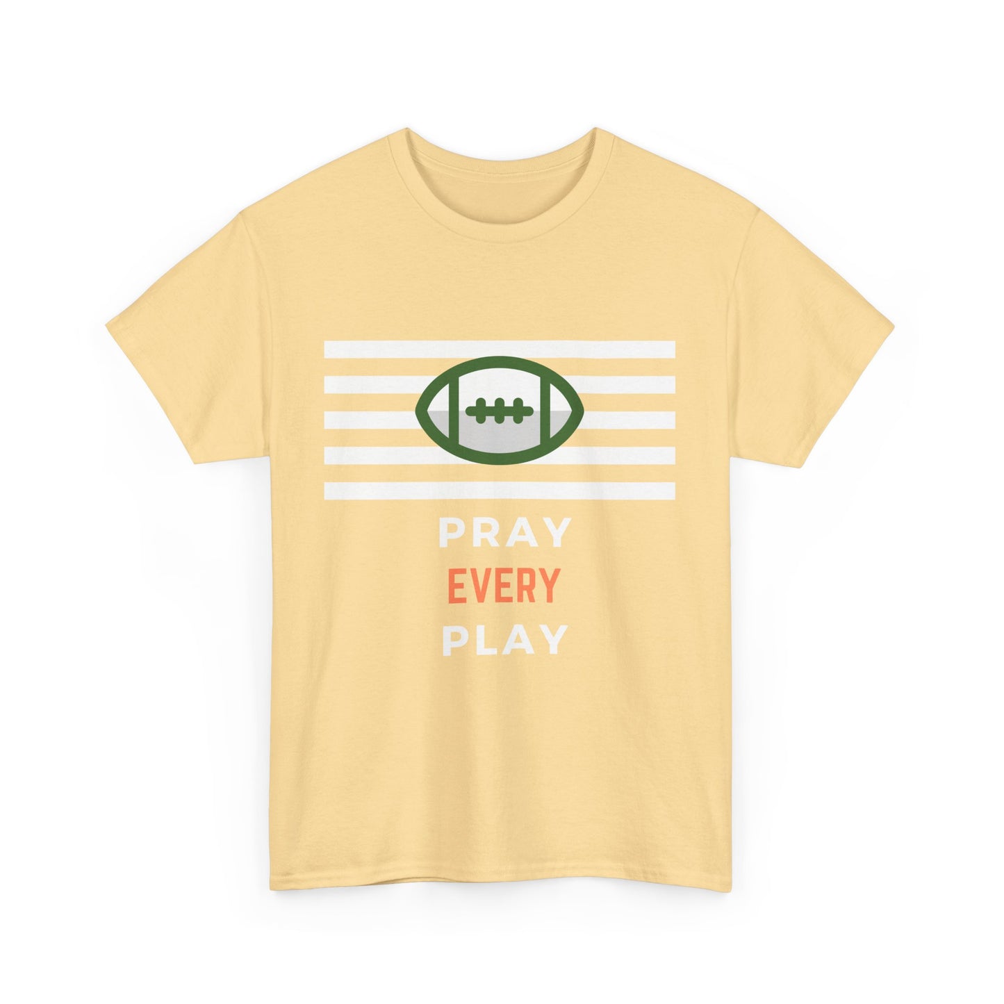 Pray Every Play Unisex Heavy Cotton Tee