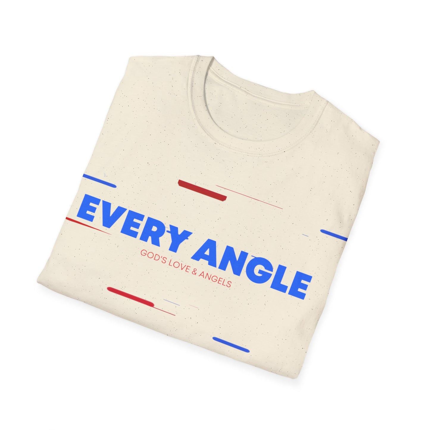 Every Angle God's Love and Angels Unisex Softstyle T-Shirt