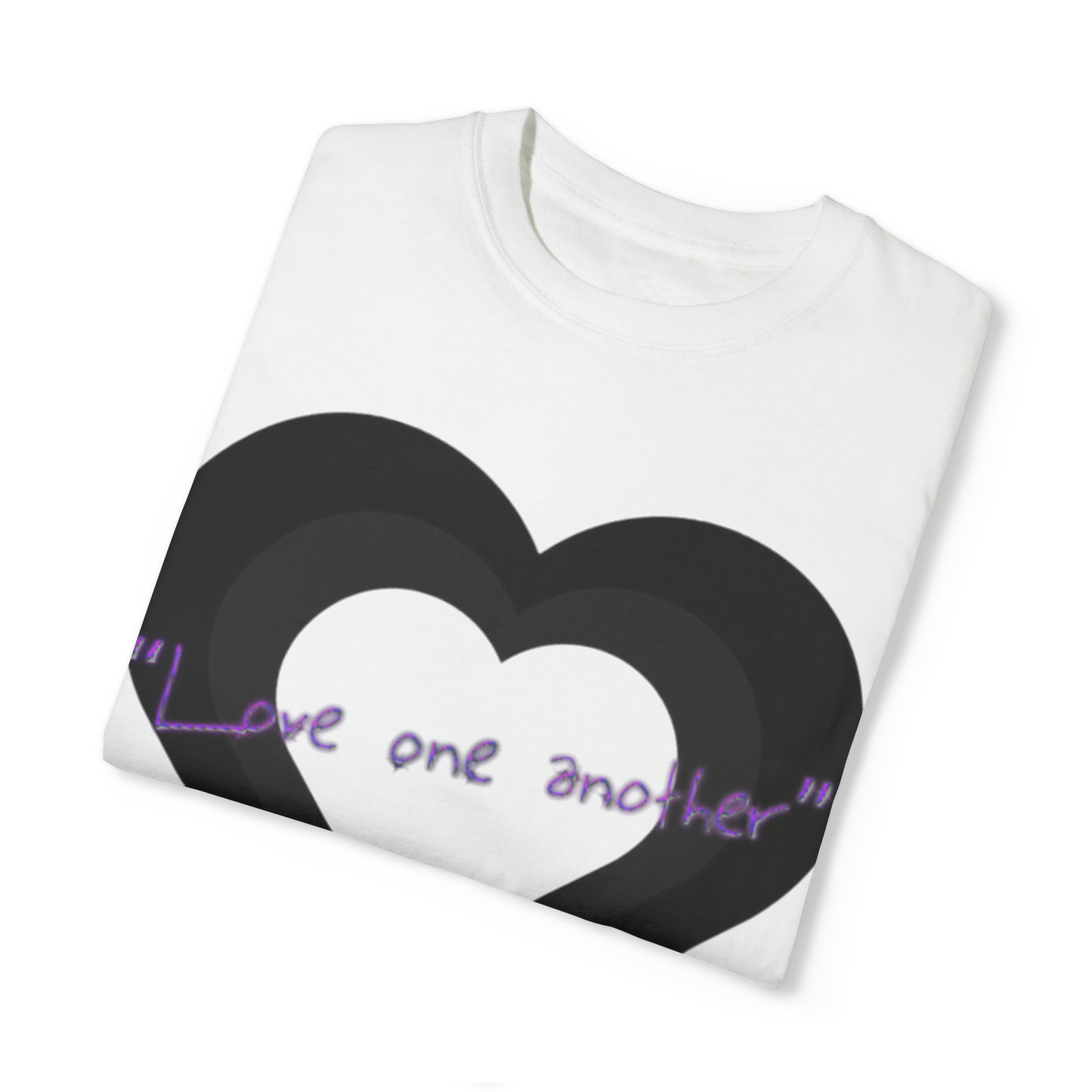 Love One Another Unisex Garment-Dyed T-shirt