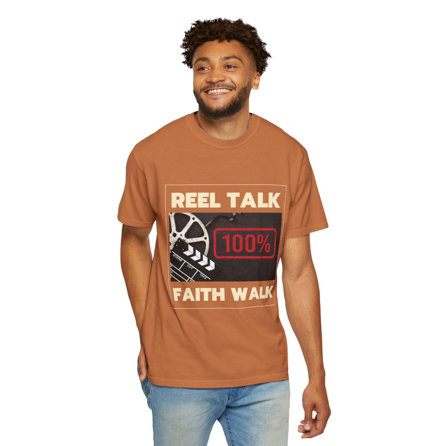 Faith Walk Unisex Garment-Dyed T-shirt