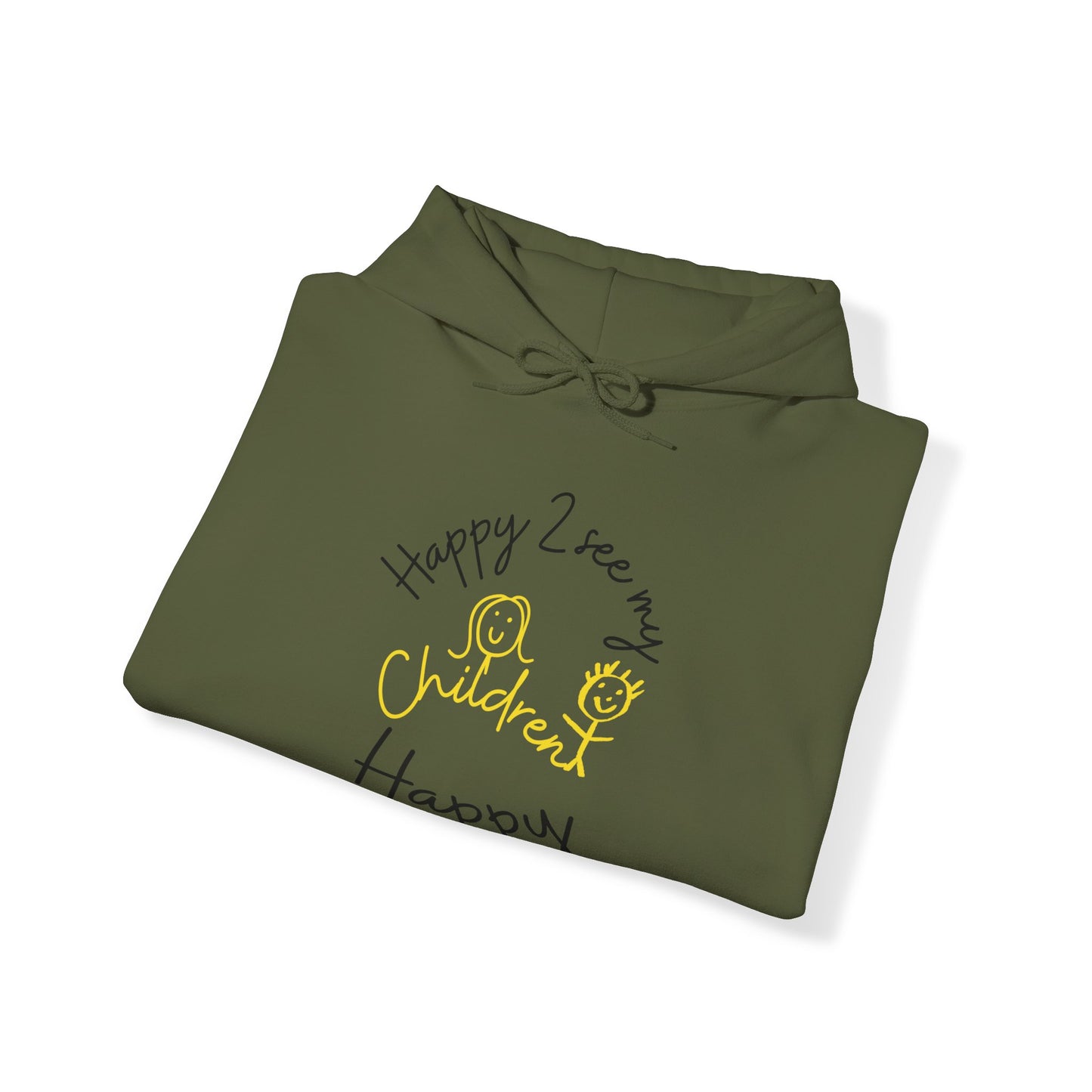 Happy Unisex Heavy Blend™ Hooded Sweatshirt