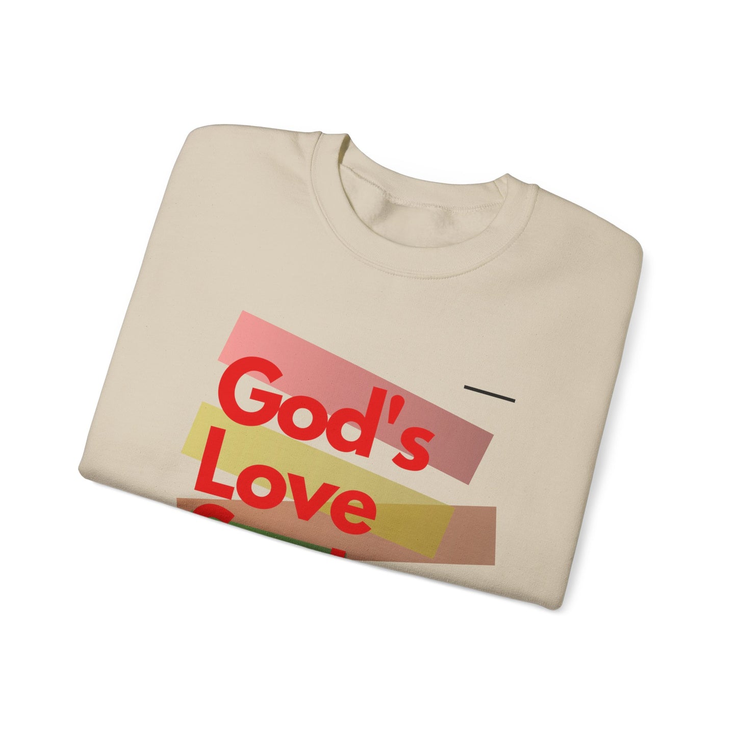 God's Love Sent Me Unisex Heavy Blend™ Crewneck Sweatshirt