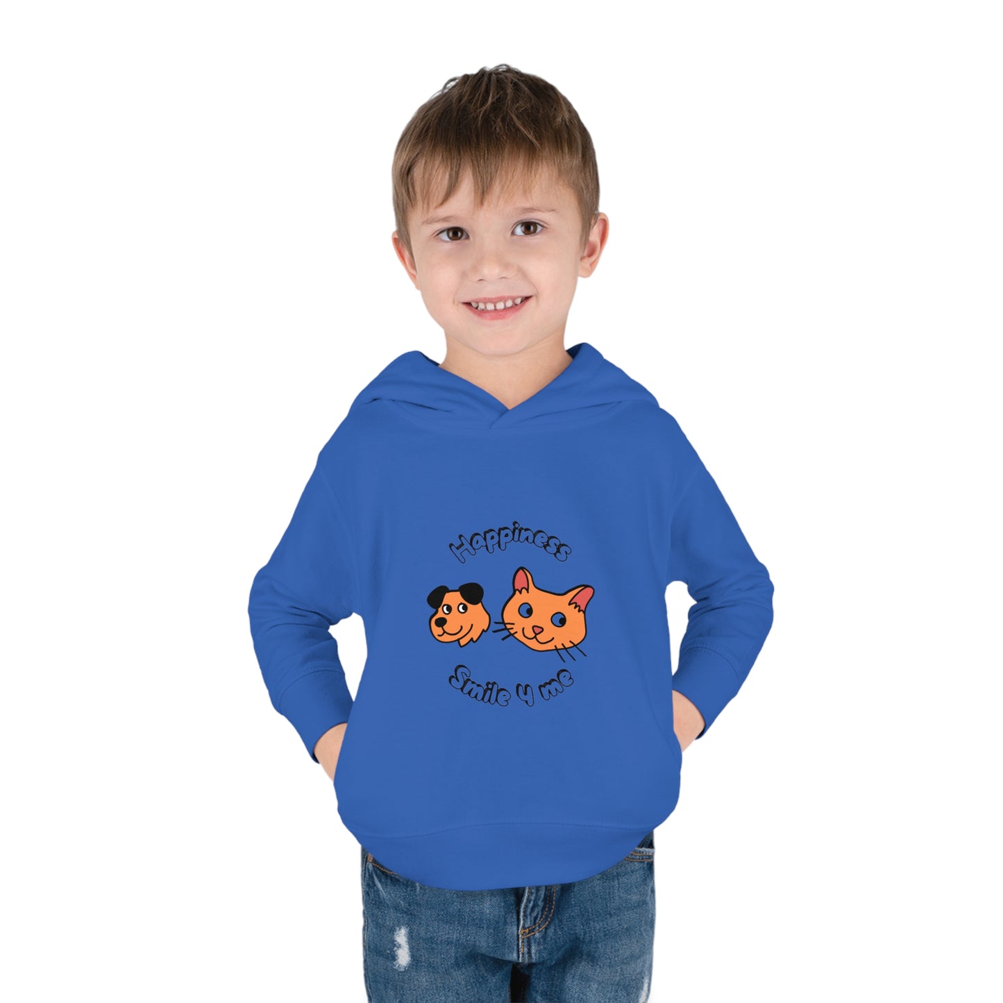 Smile 4 Me Toddler Pullover Fleece Hoodie