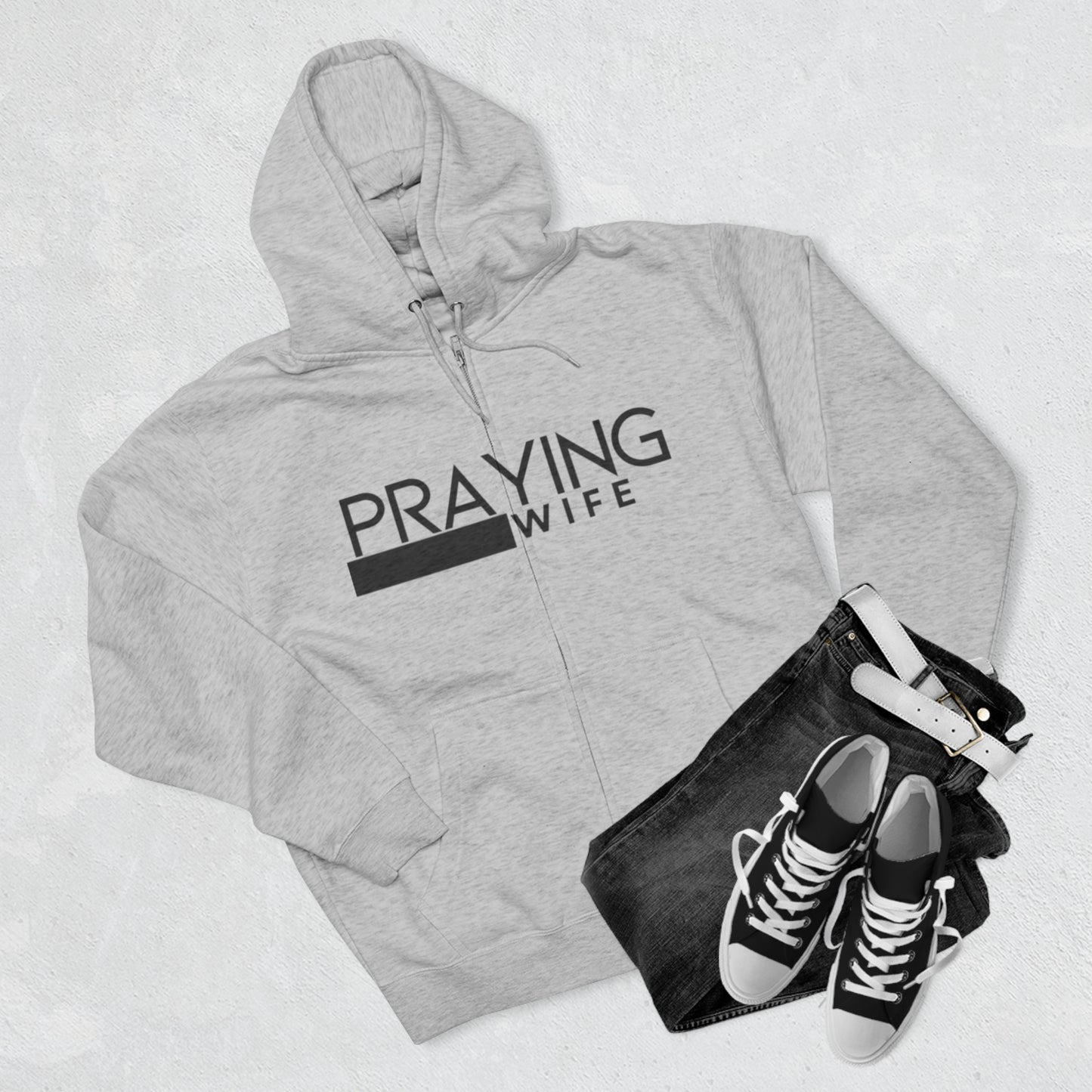 Praying Wife Unisex Pullover Hoodie