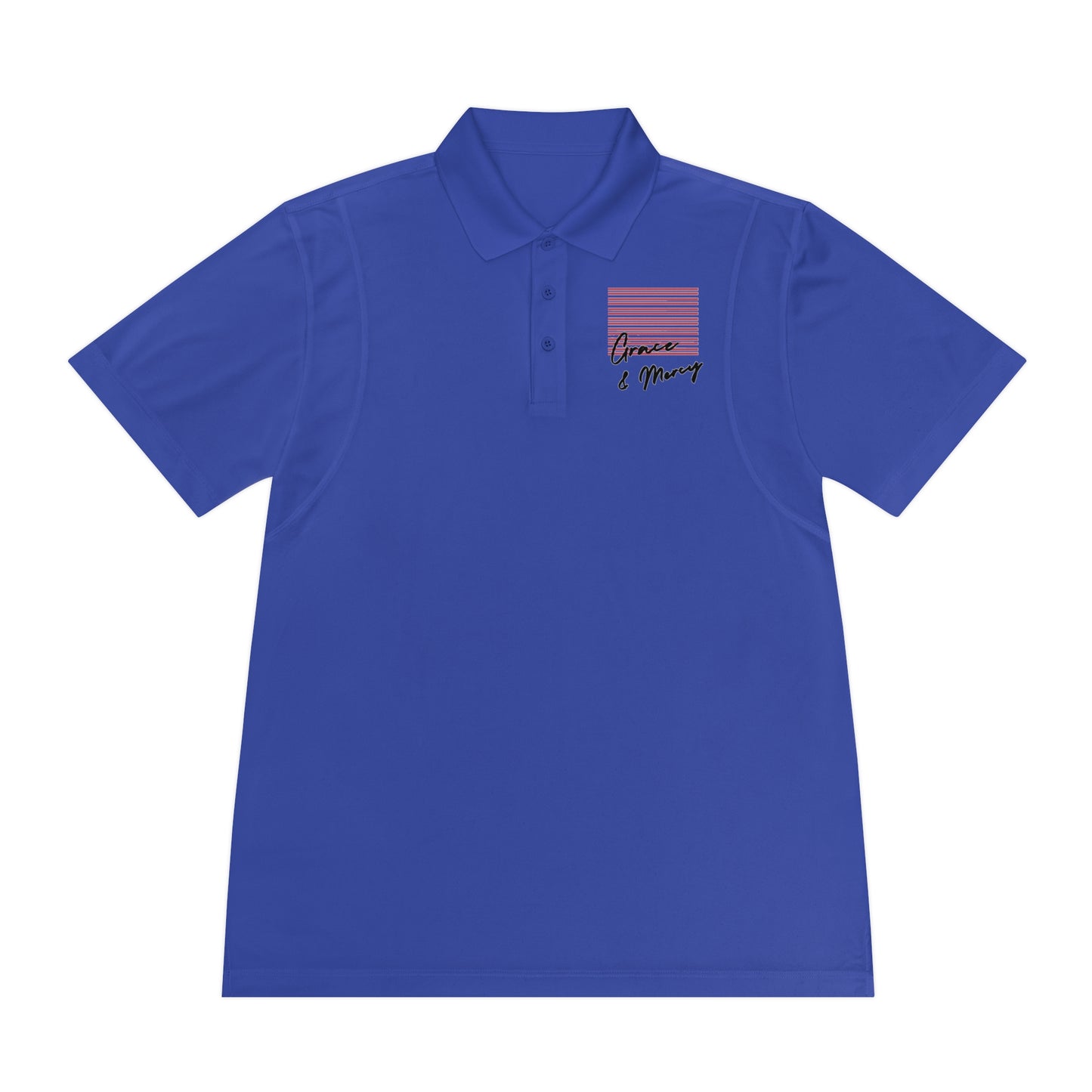 Grace & Mercy Men's Sport Polo Shirt