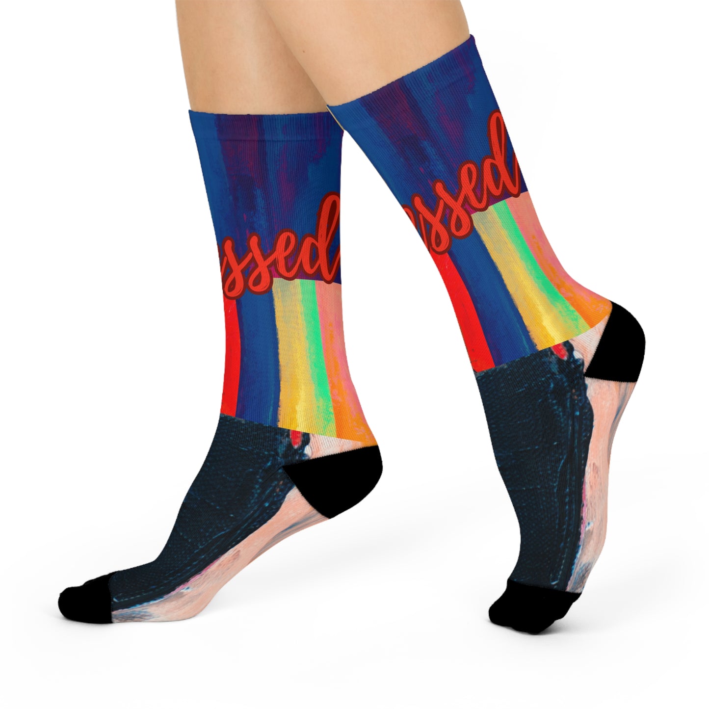 Blessed Cushioned Crew Socks