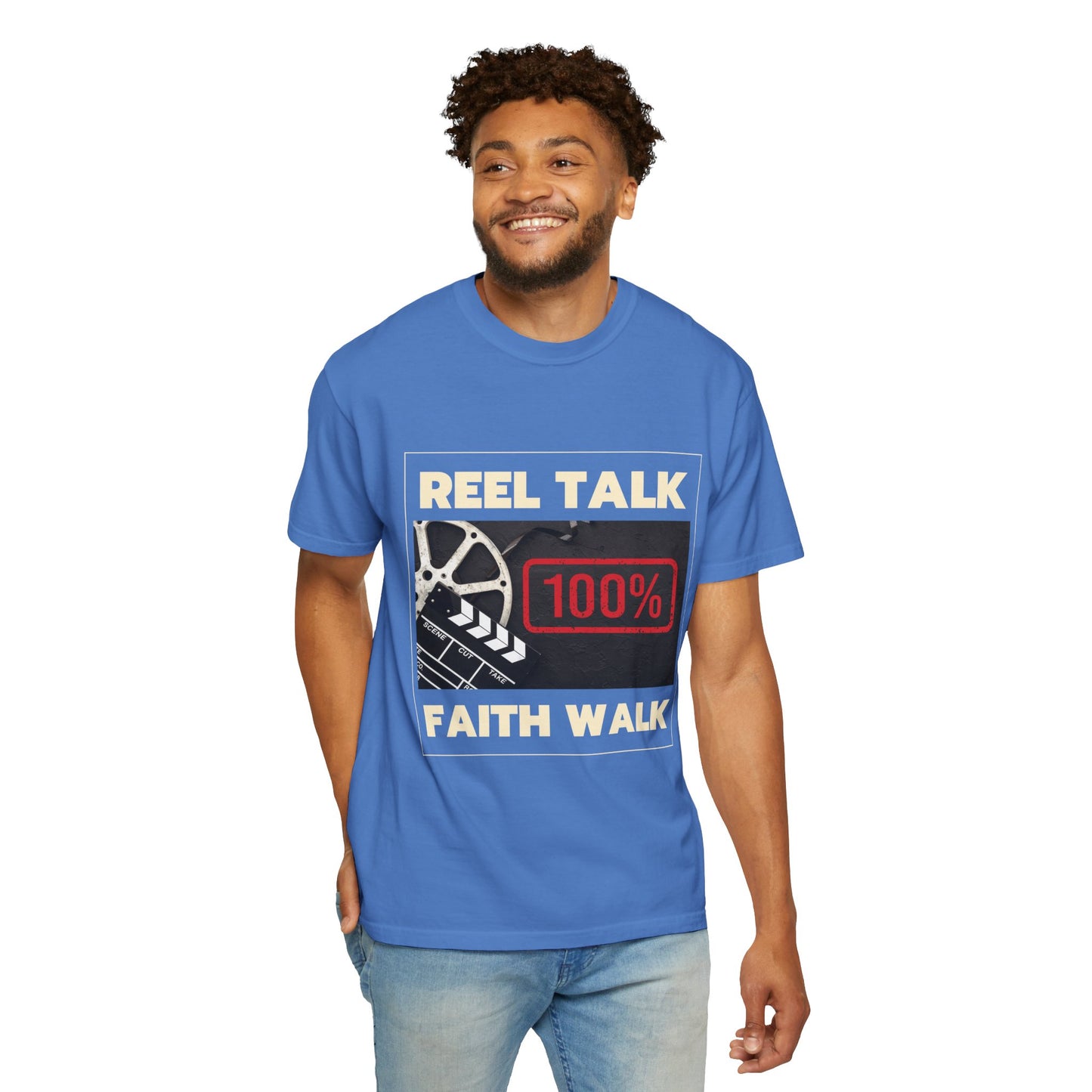 Faith Walk Unisex Garment-Dyed T-shirt