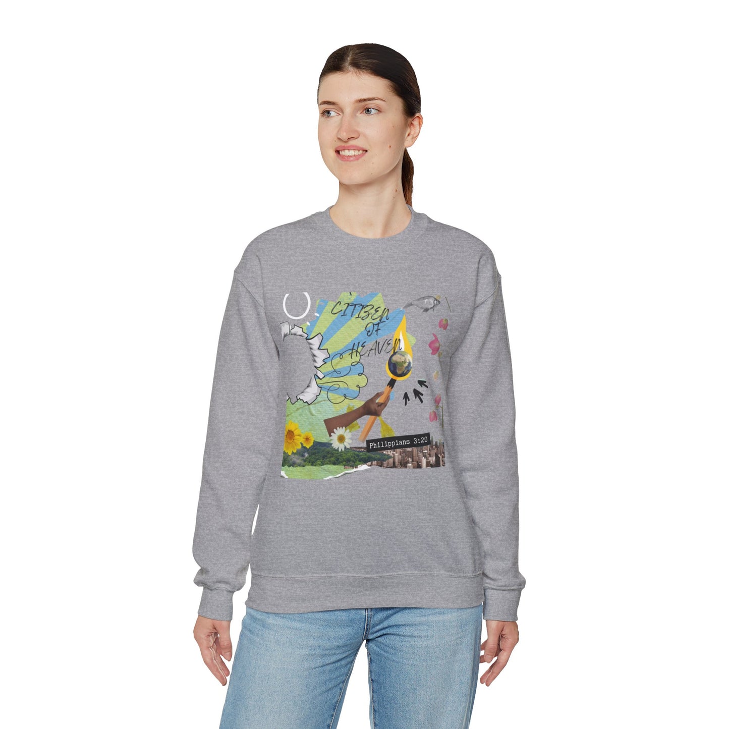 Citizen Of Heaven Unisex Heavy Blend™ Crewneck Sweatshirt