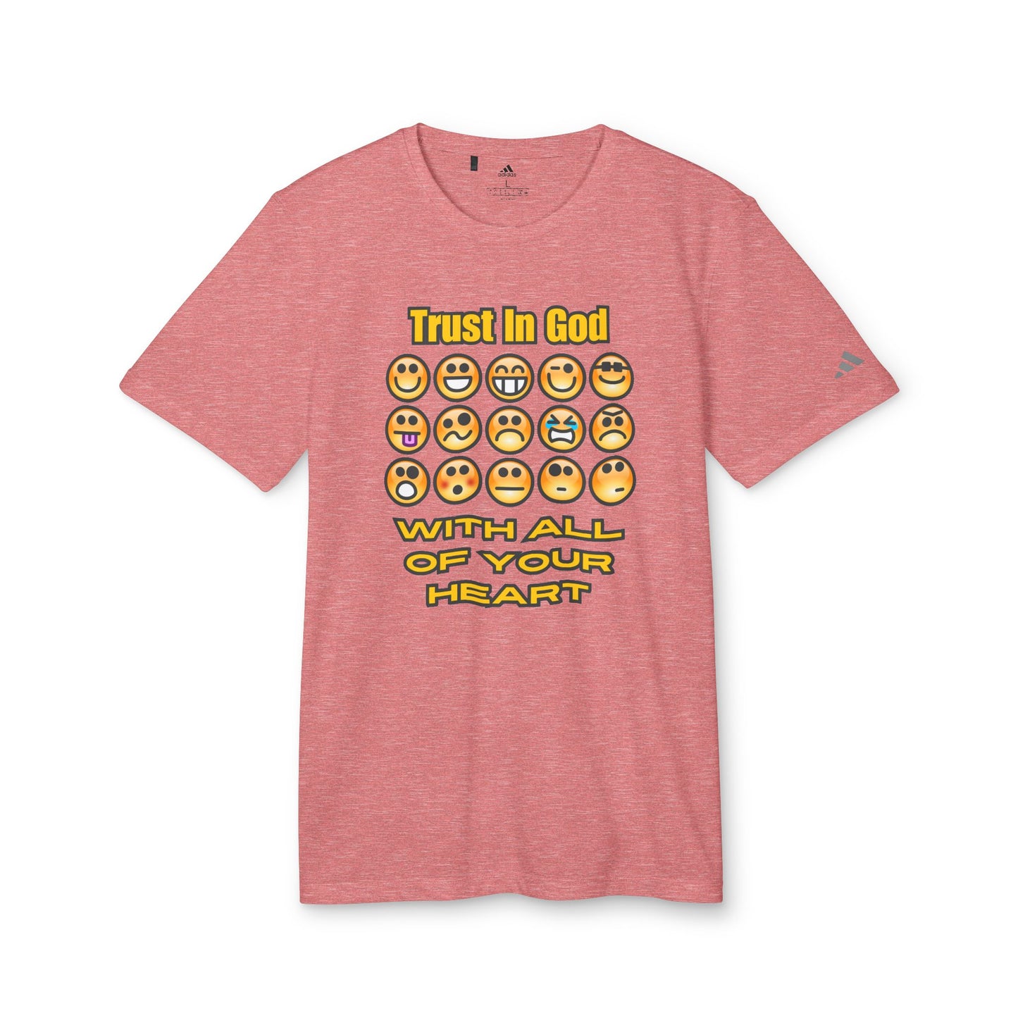 Trust in God Emoji Expression Unisex Tee