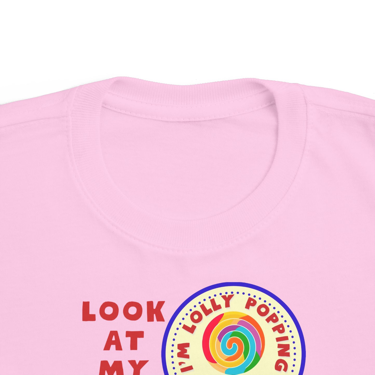 Look at My Sticker Toddler's Fine Jersey Tee