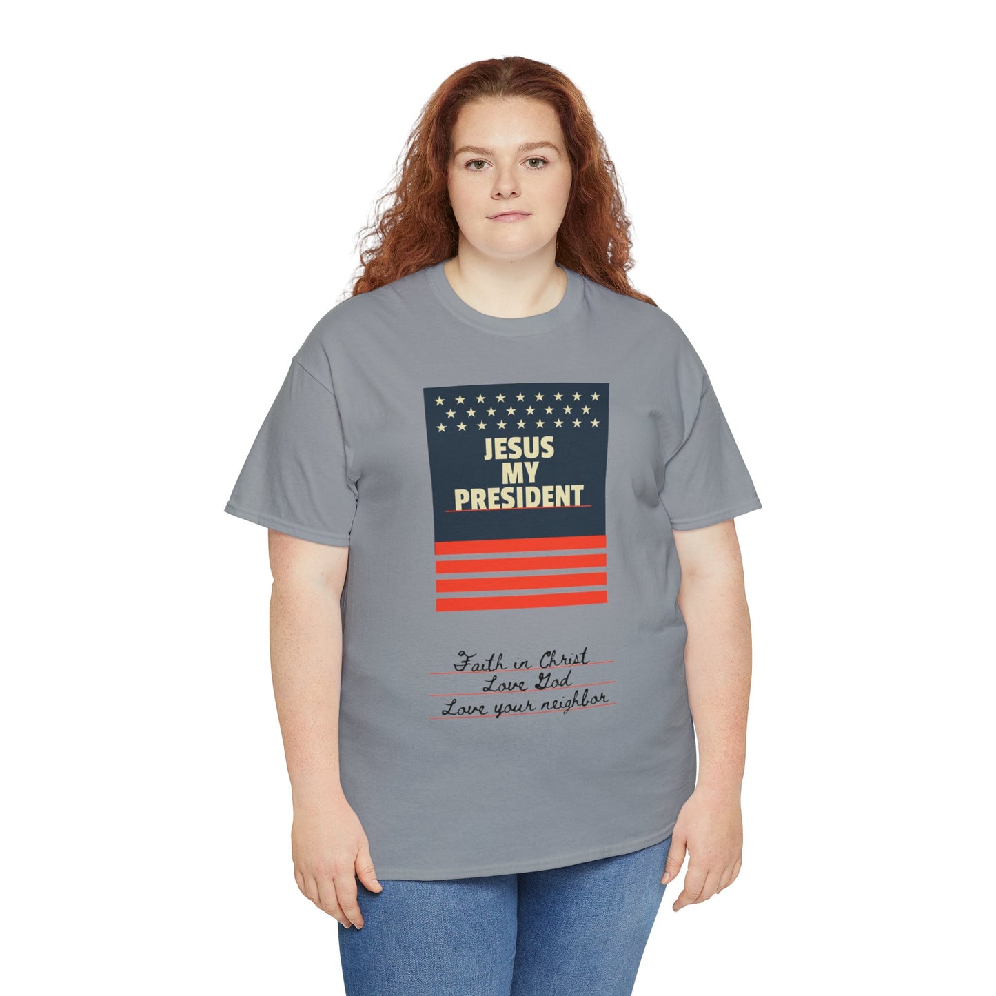 Jesus My President Tee: Affordable Faithwear for All