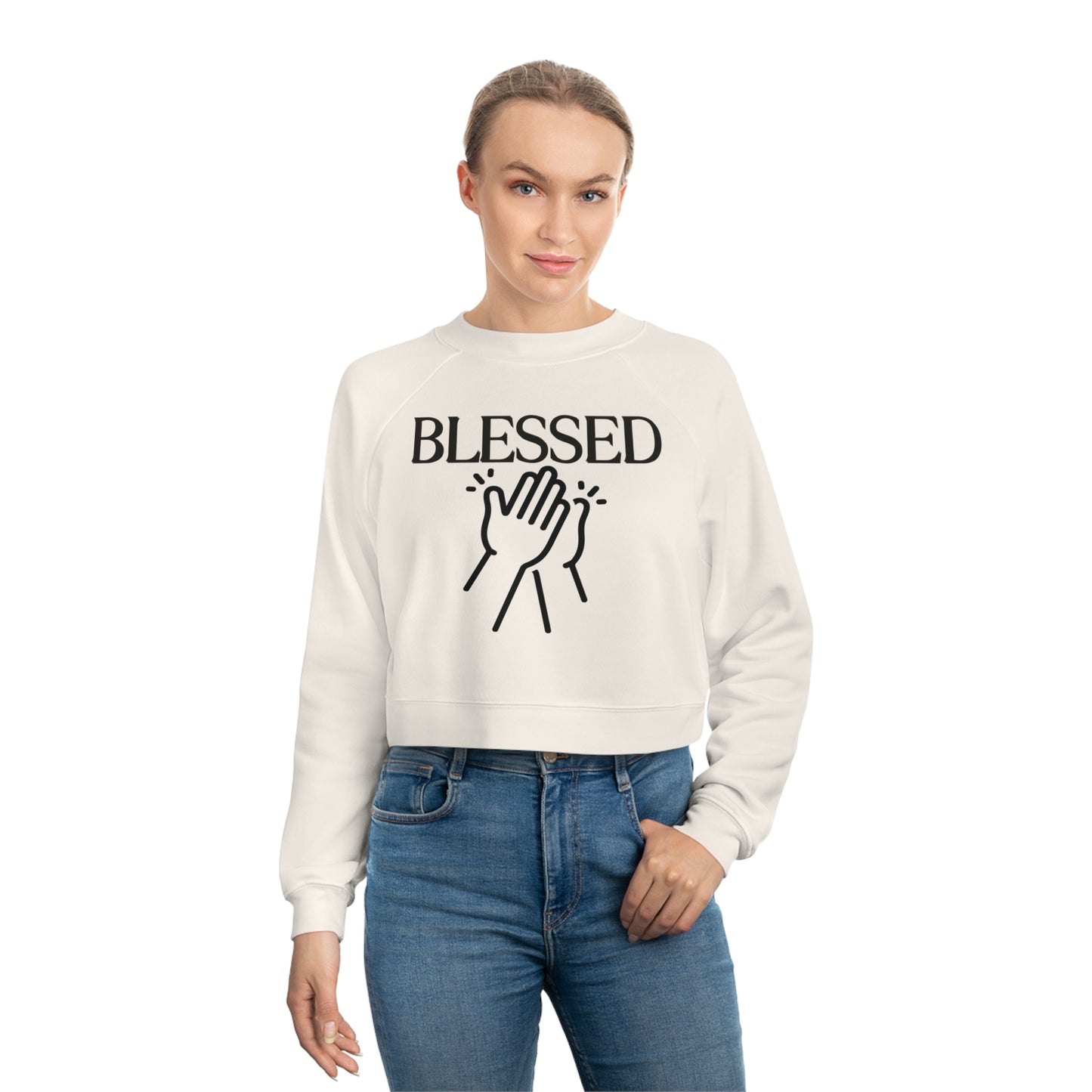Called Blessed Women's Cropped Fleece Pullover