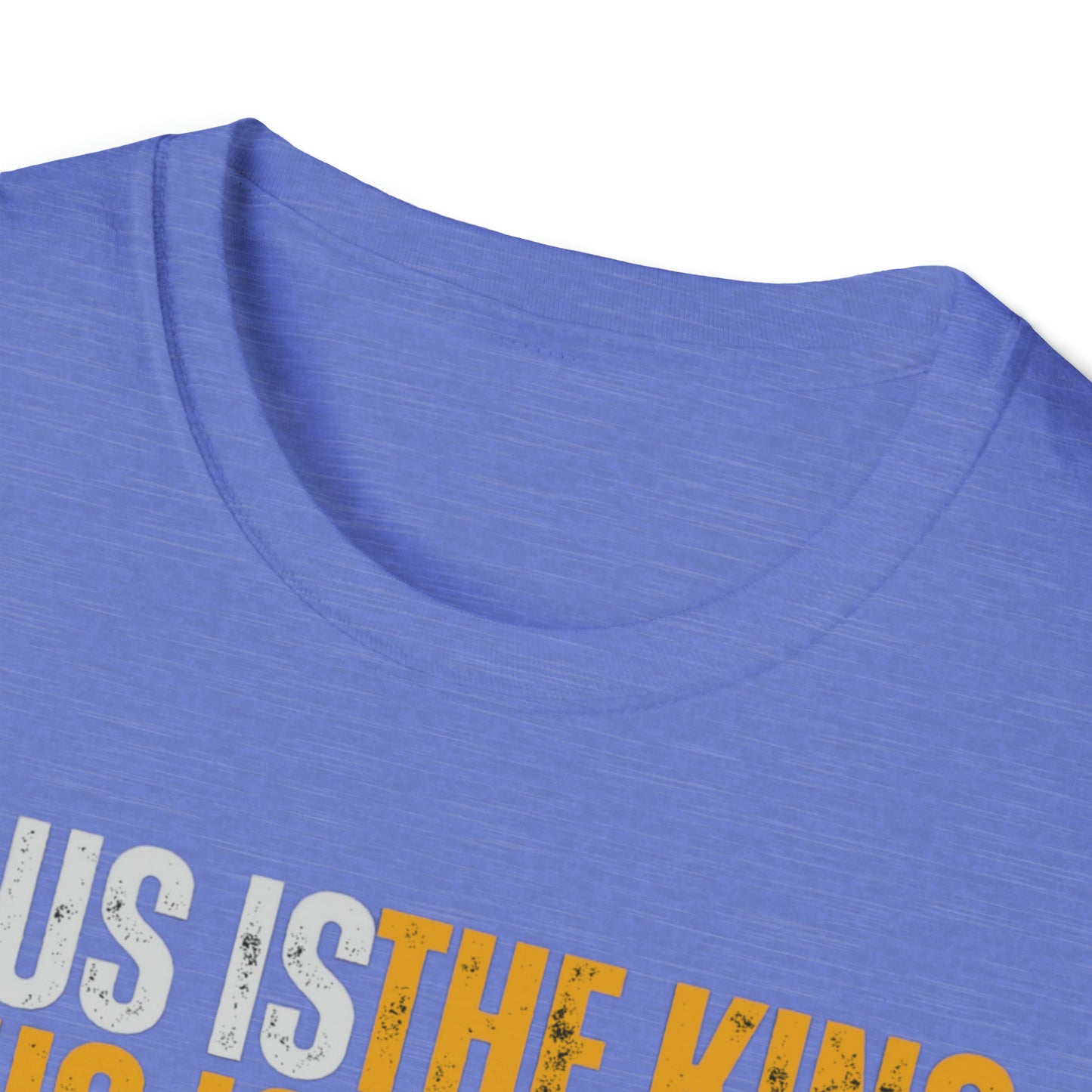 Jesus is The King Unisex Softstyle T-Shirt