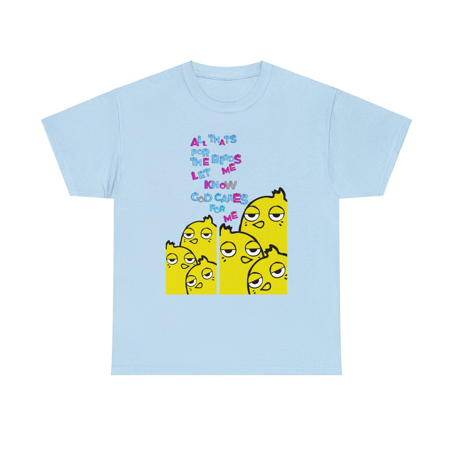 For The Birds Unisex Heavy Cotton Tee