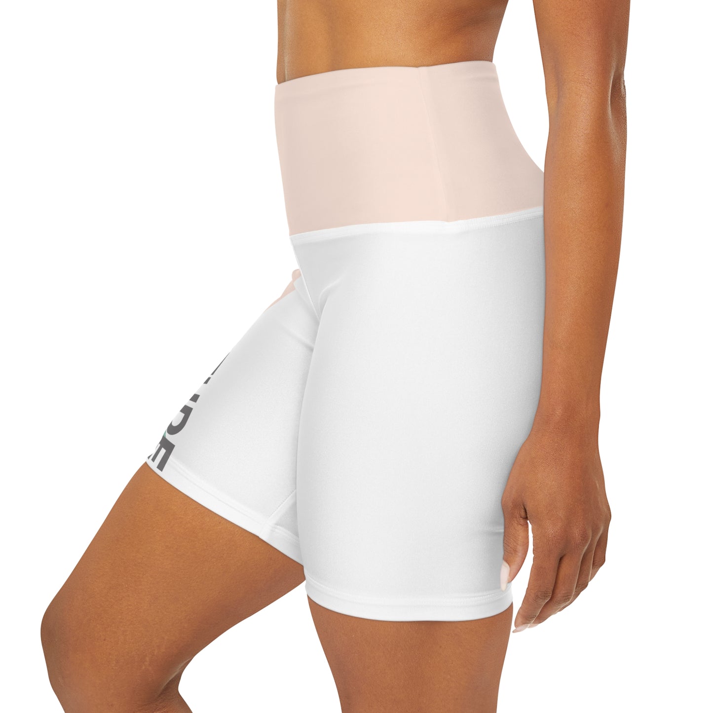 Gratitude High Waisted Yoga Shorts