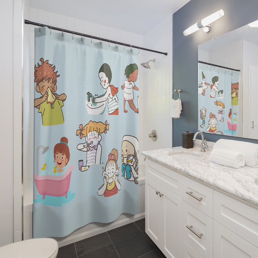 Kid Life Shower Curtains