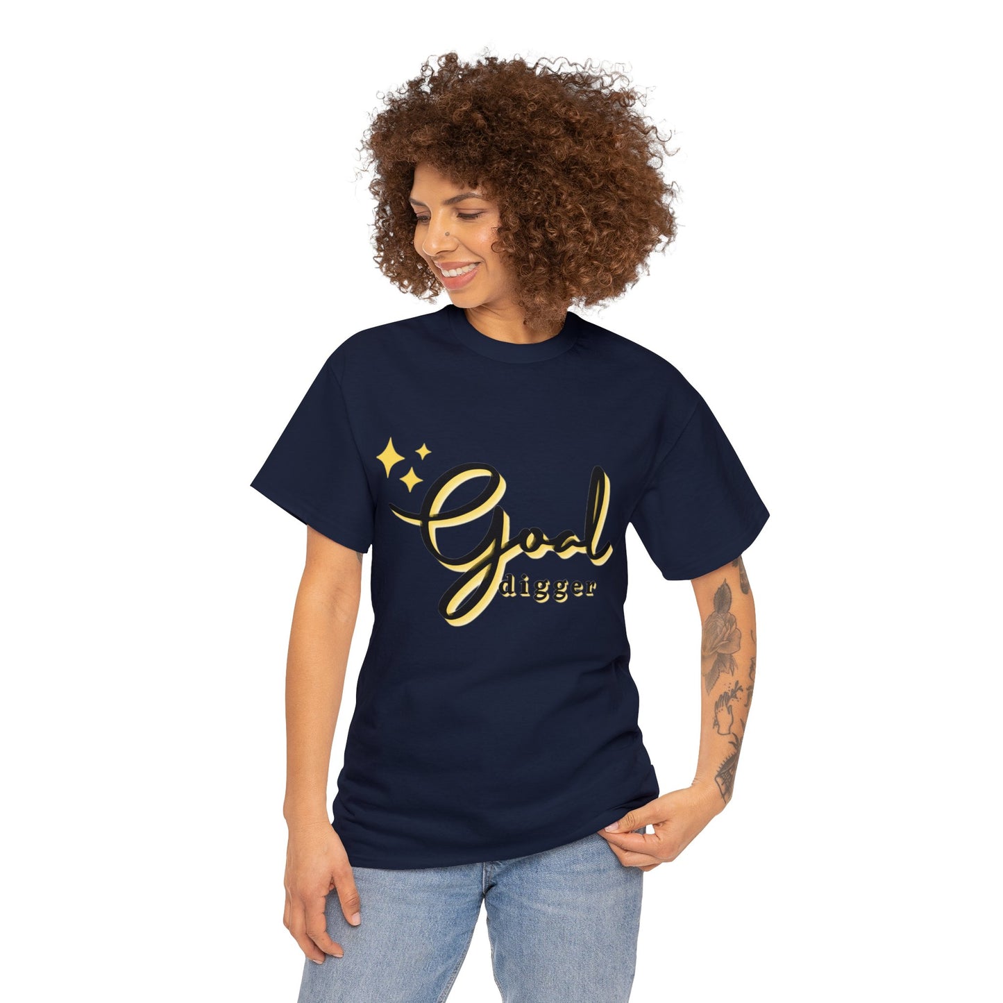 Goal Digger Unisex Heavy Cotton Tee